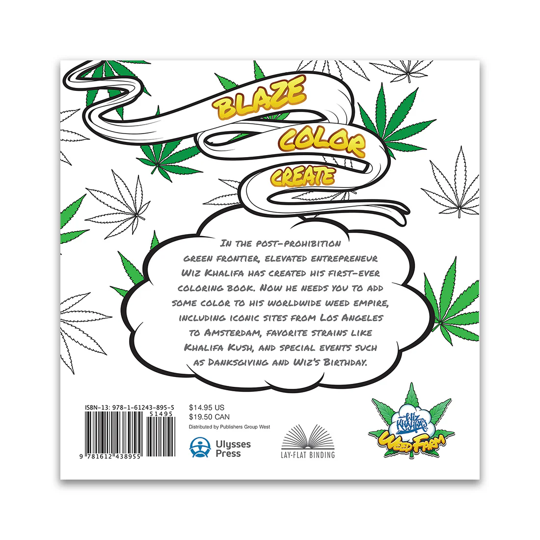 Wiz Khalifa's WeedFarm Coloring Book - Image 2